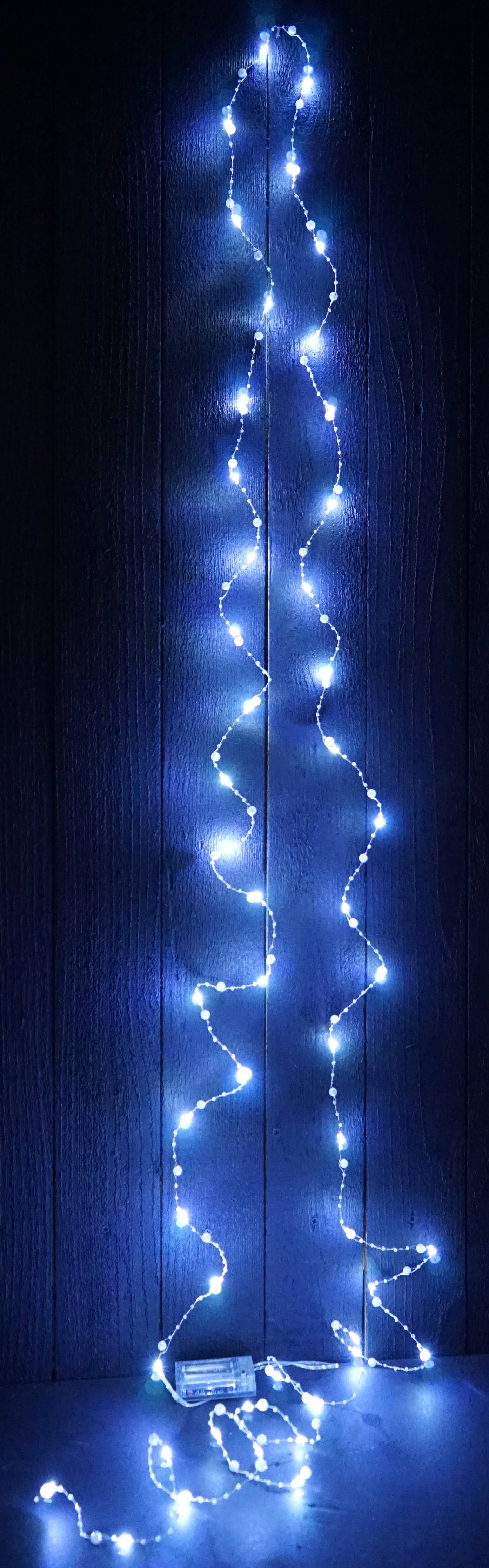 LED Pearl w. buds string light 50lts- Cool White - Image 3