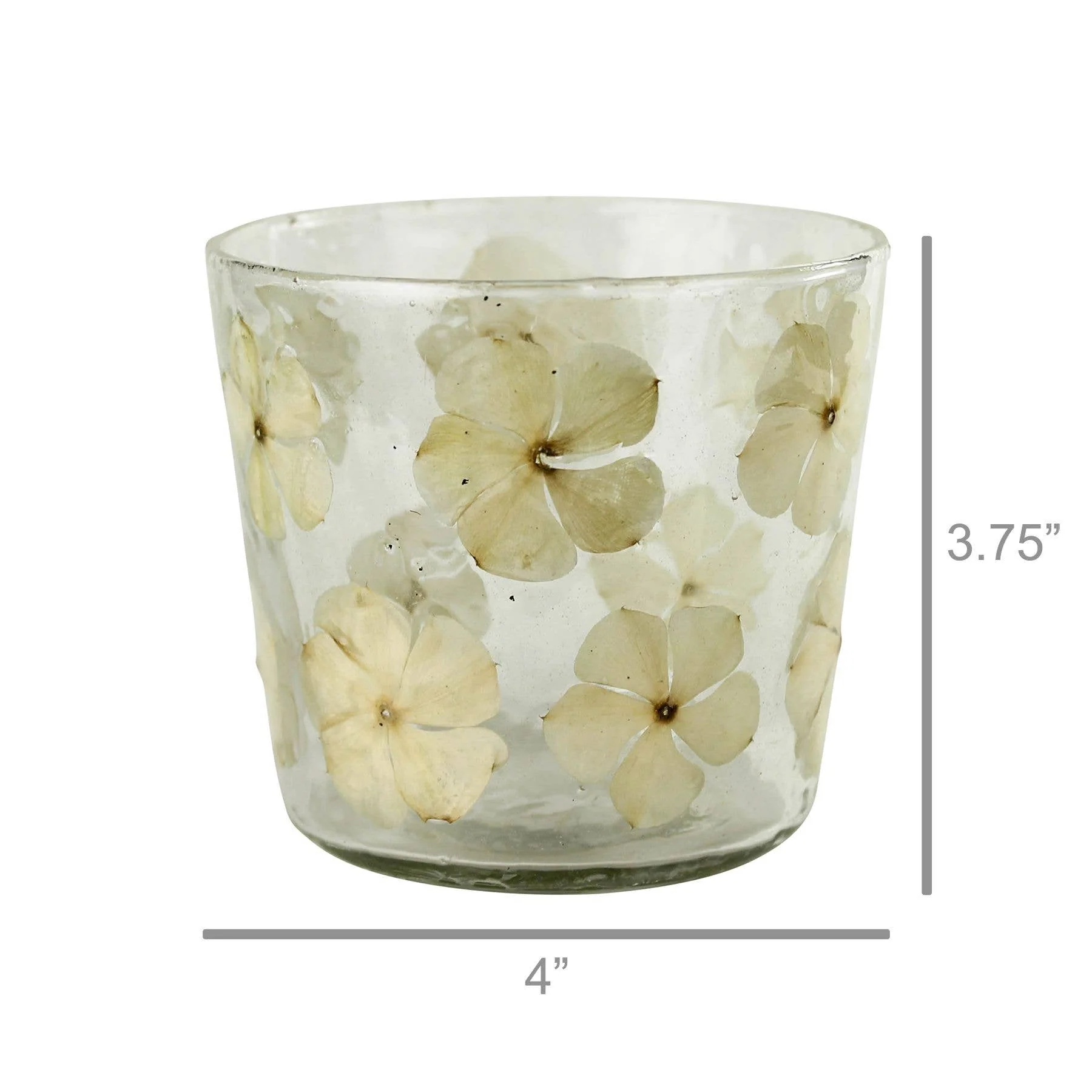 Enameled Flower Hurricane - Small - Image 2