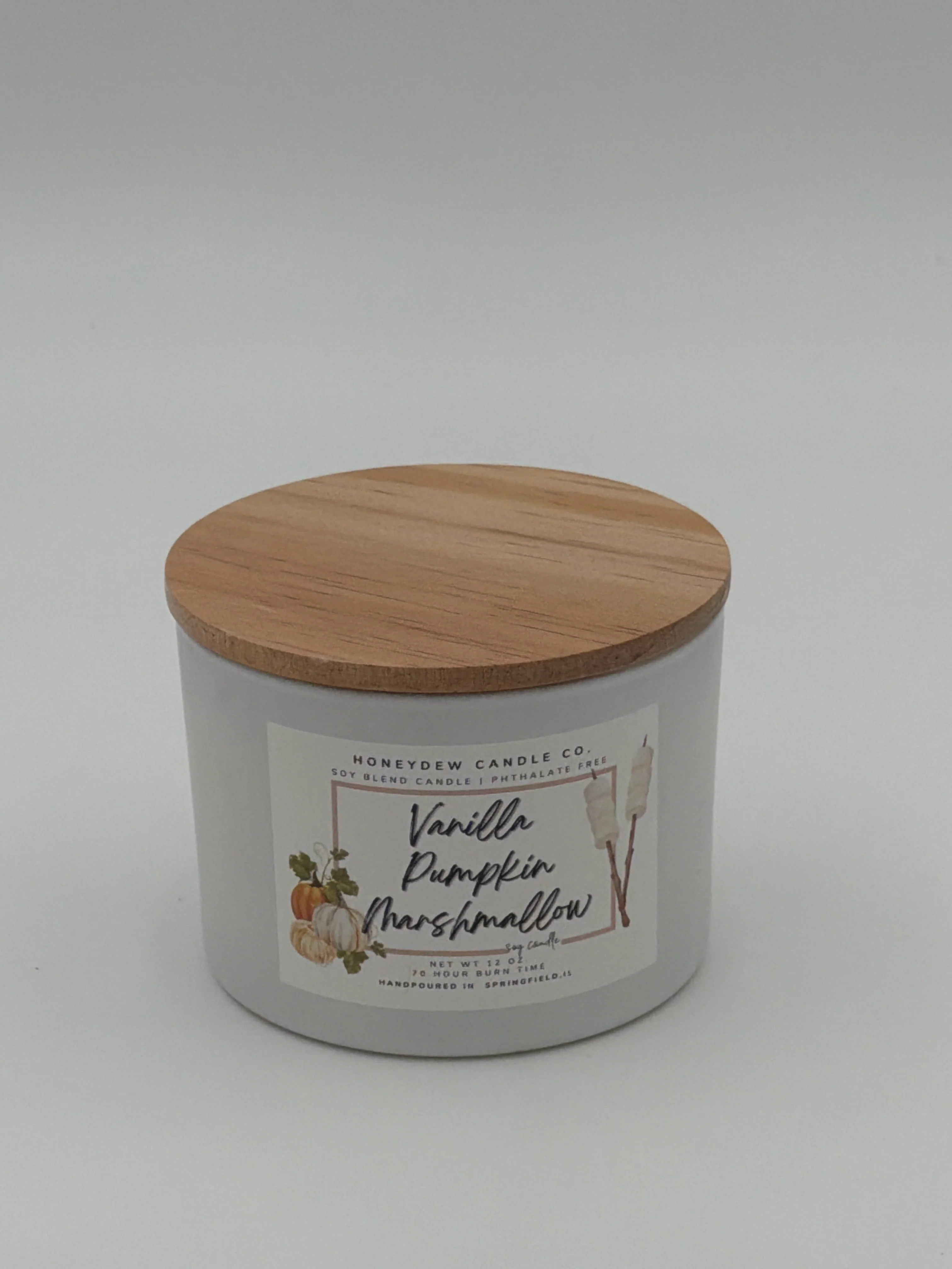 Vanilla Pumpkin Marshmallow 3 Wick Candle 12oz