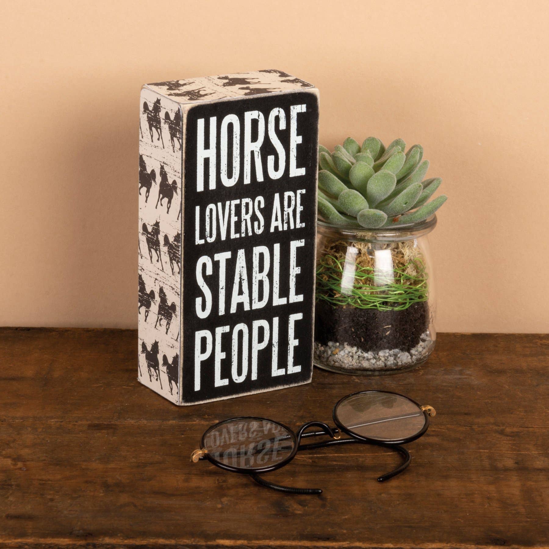 Horse Lovers Box Sign - Image 2