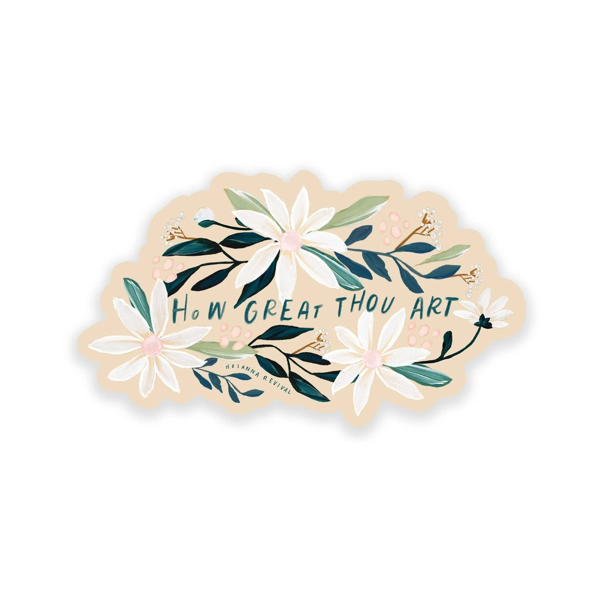 Sticker: How Great Thou Art