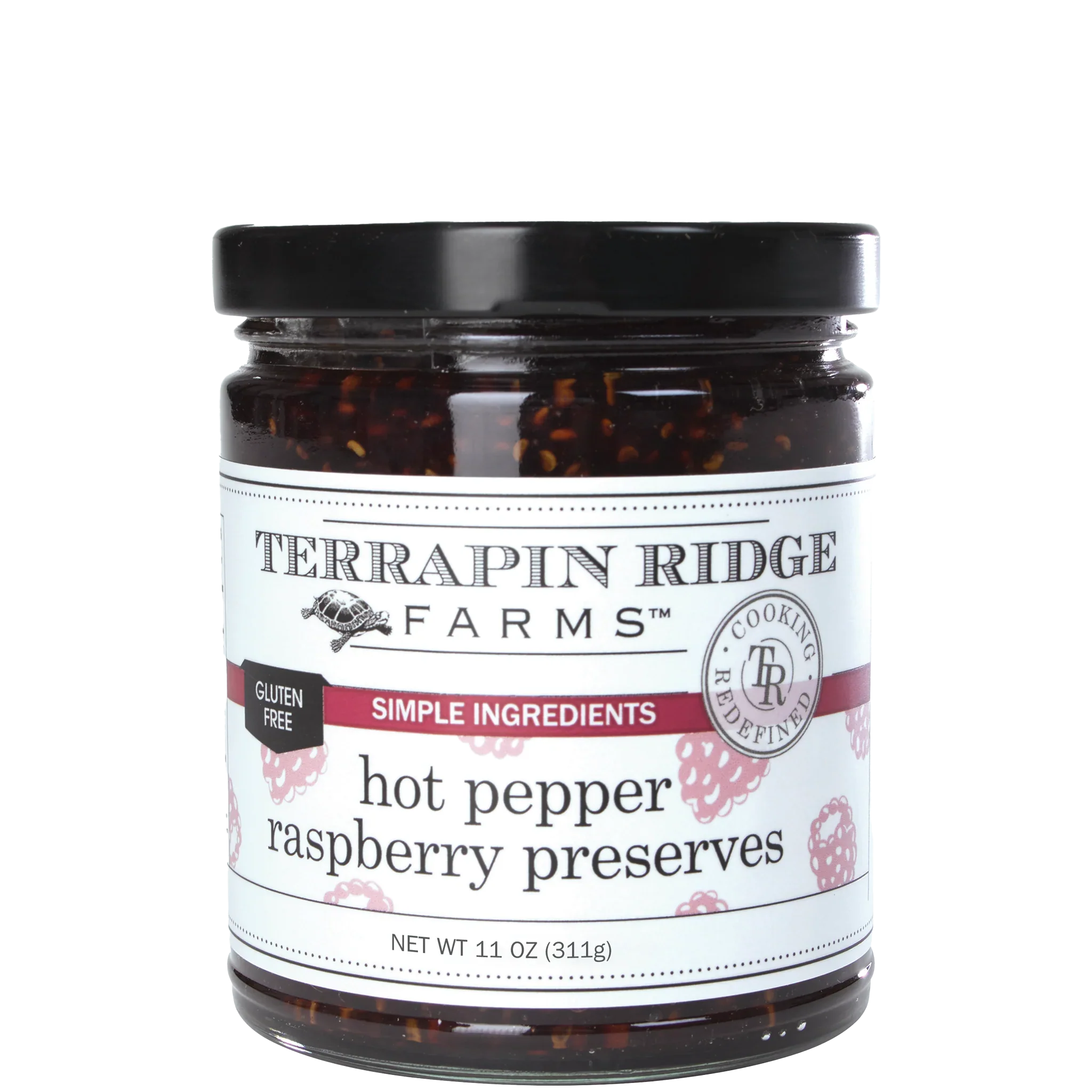 Hot Pepper Raspberry Preserves 11 oz.