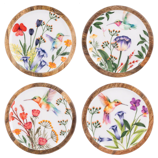 Hummingbird Tidbit Plate-Assorted-sold separately