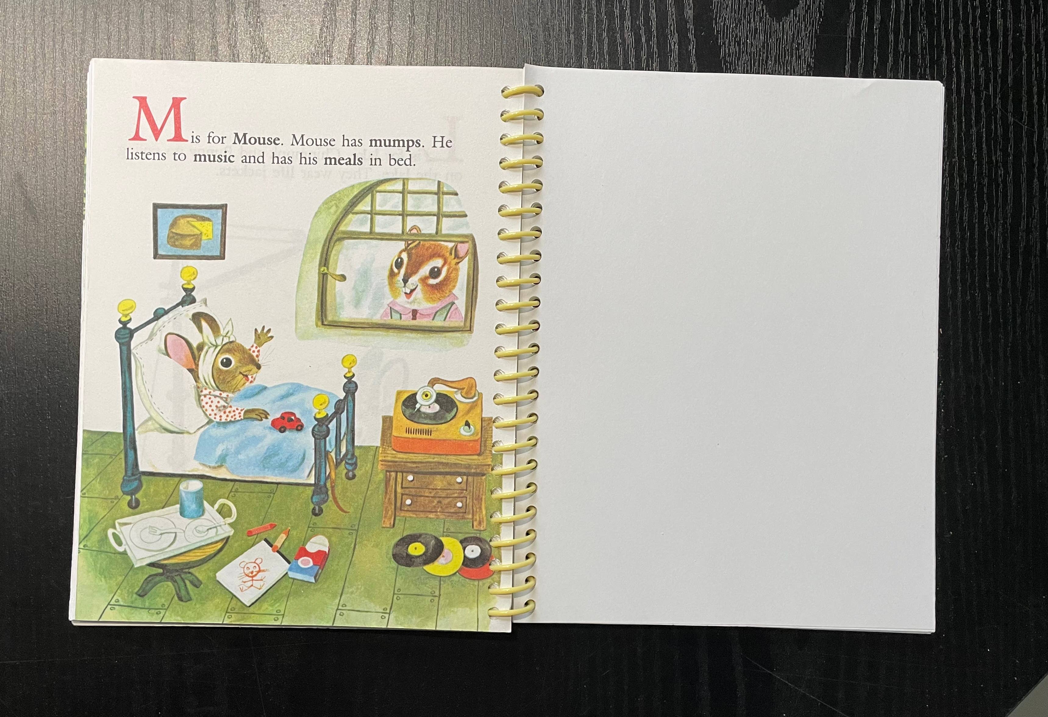 Blind Date With a Little Golden Journal / Sketchbook - Image 3