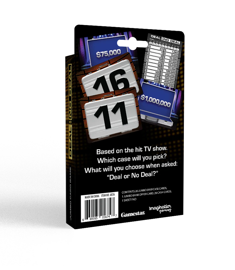 Deal or No Deal Jumbo Card Game - Image 2