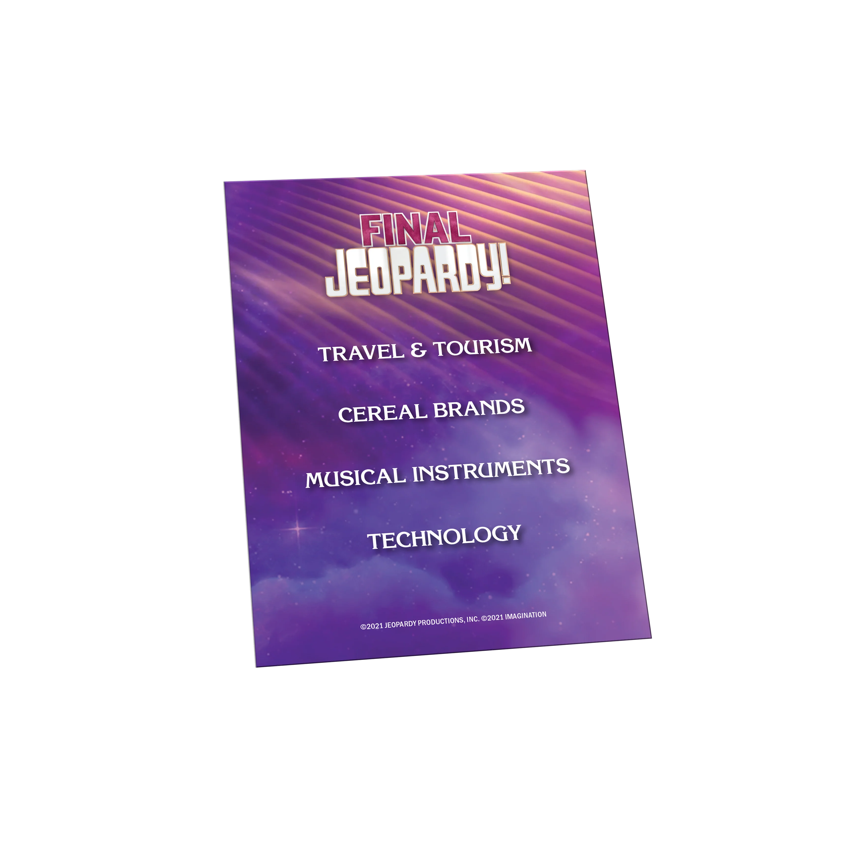 Jeopardy Jumbo Card Game - Image 4