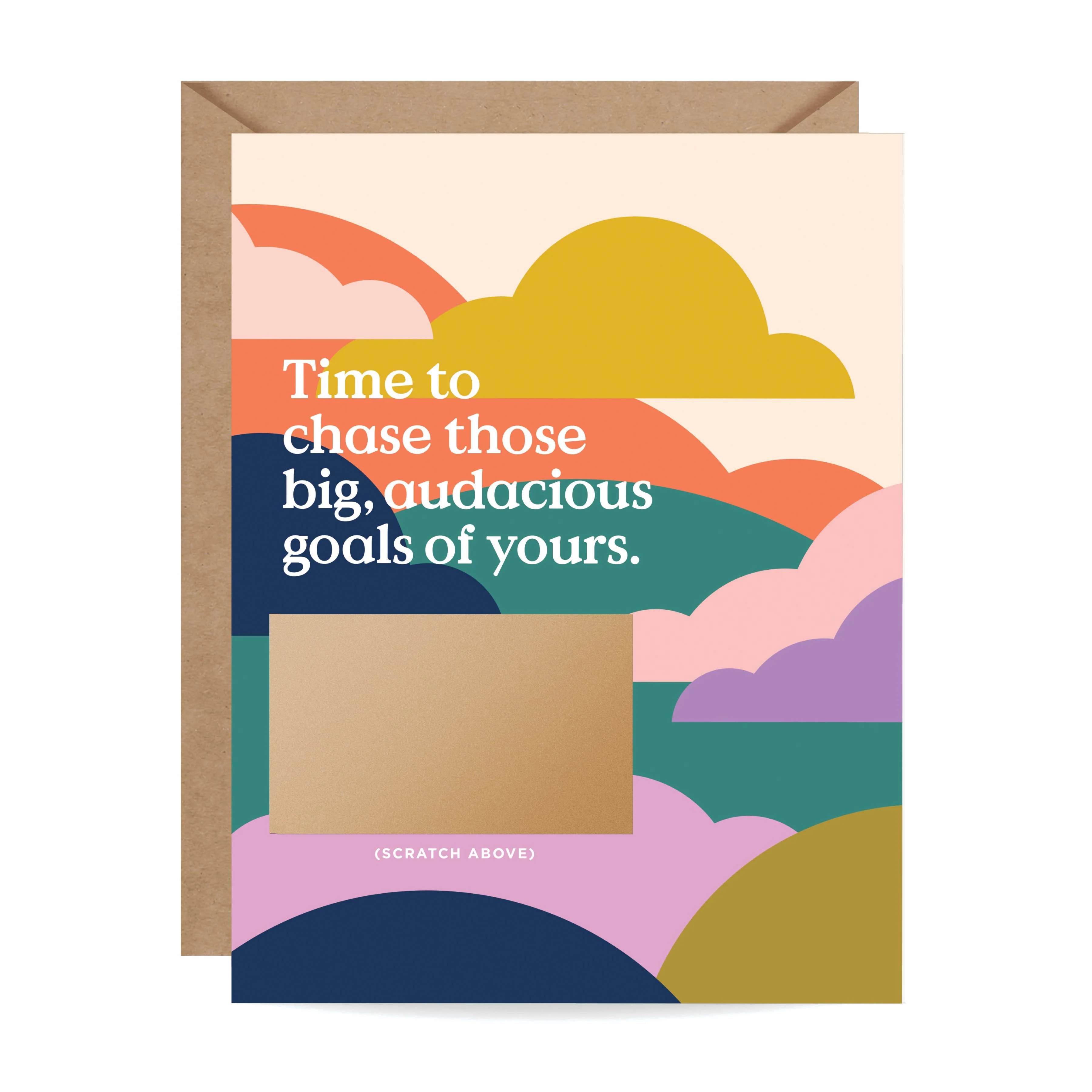 Scratch-off Card - Big Goals - Graduation/Encouragement - Image 2
