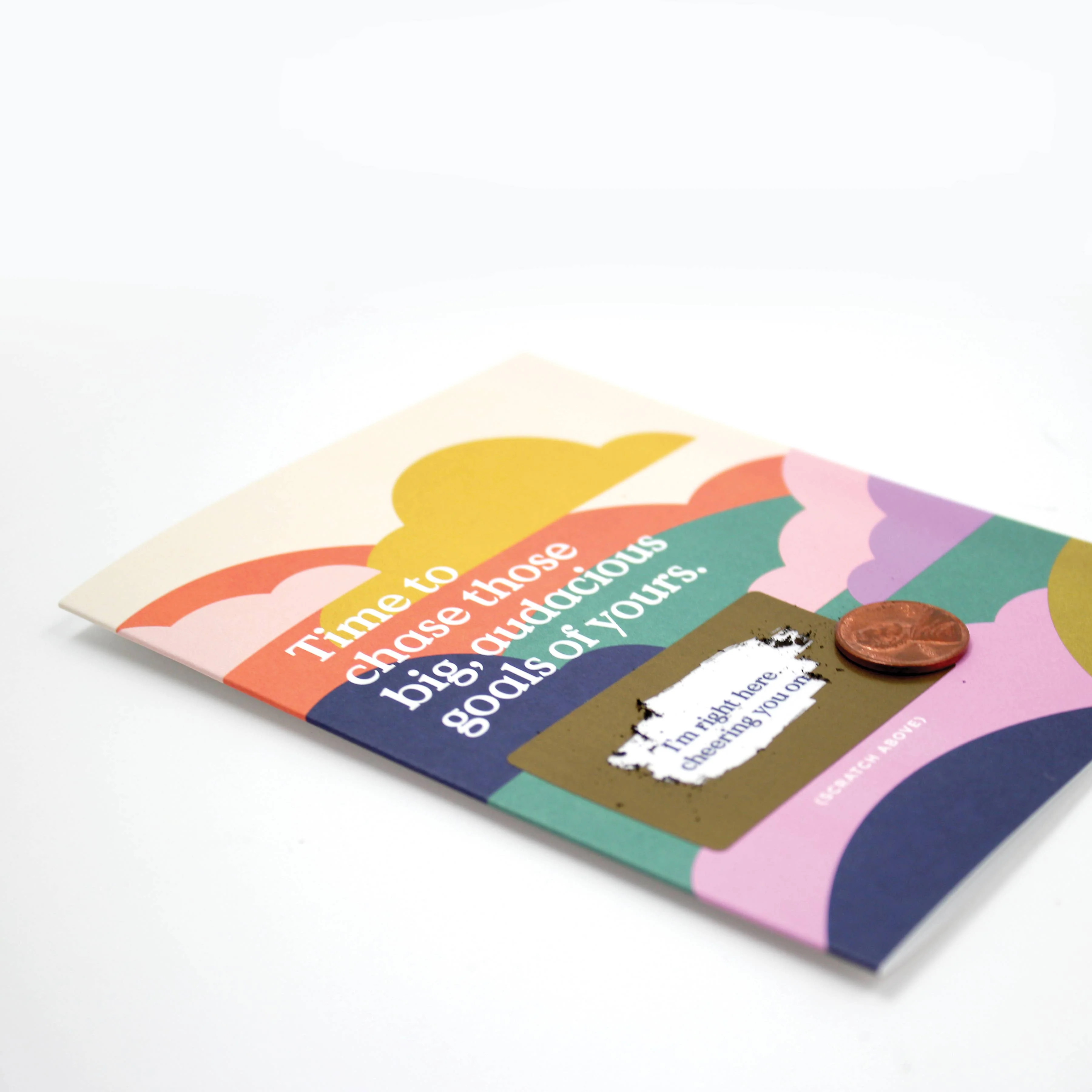 Scratch-off Card - Big Goals - Graduation/Encouragement - Image 3