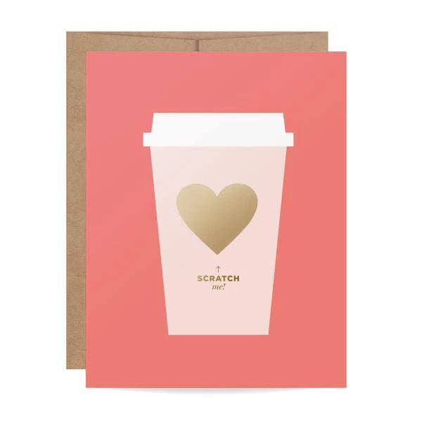 Scratch-off Card - Coffee Love