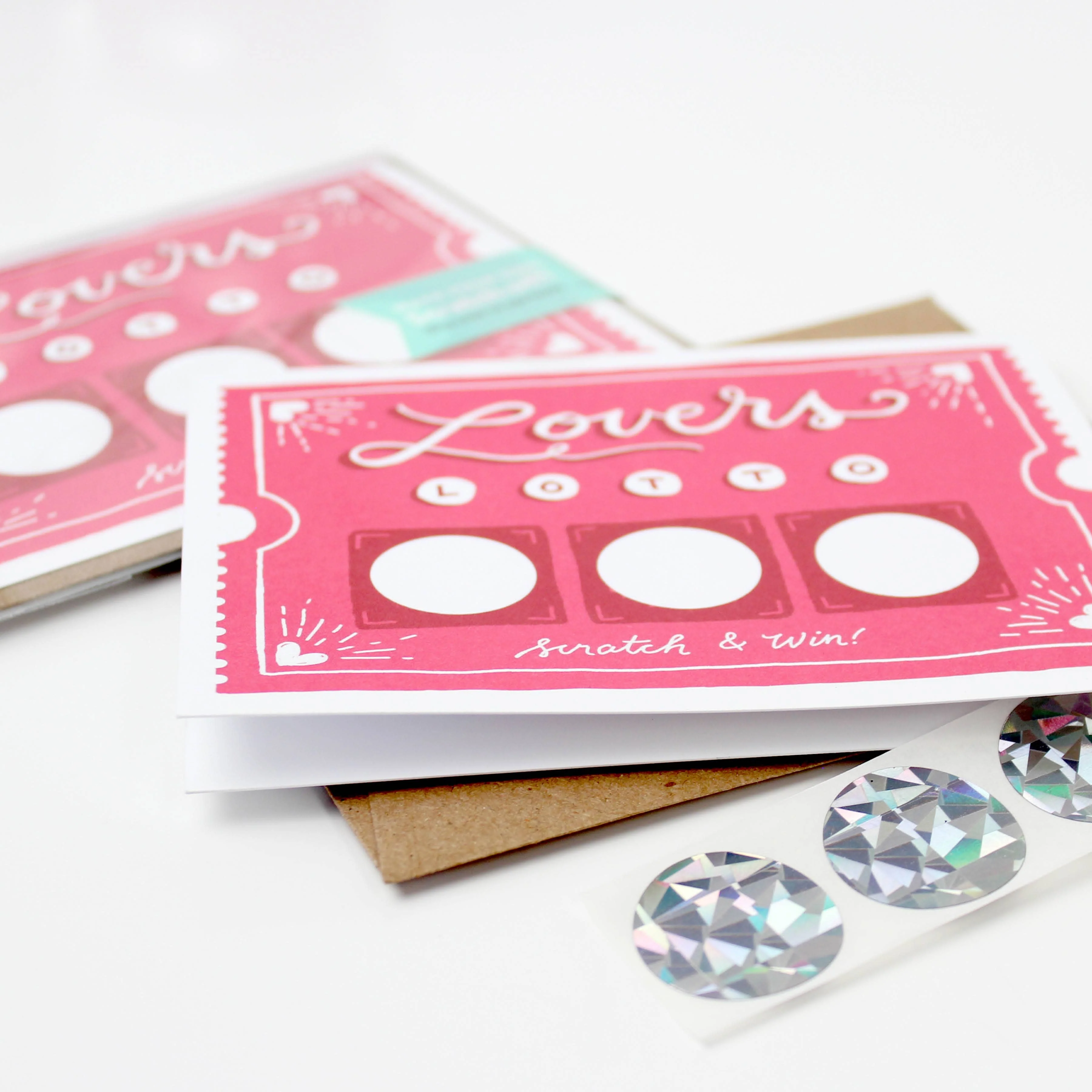 Scratch-off Card - Lovers Lotto - Love/Anniversary - Image 8