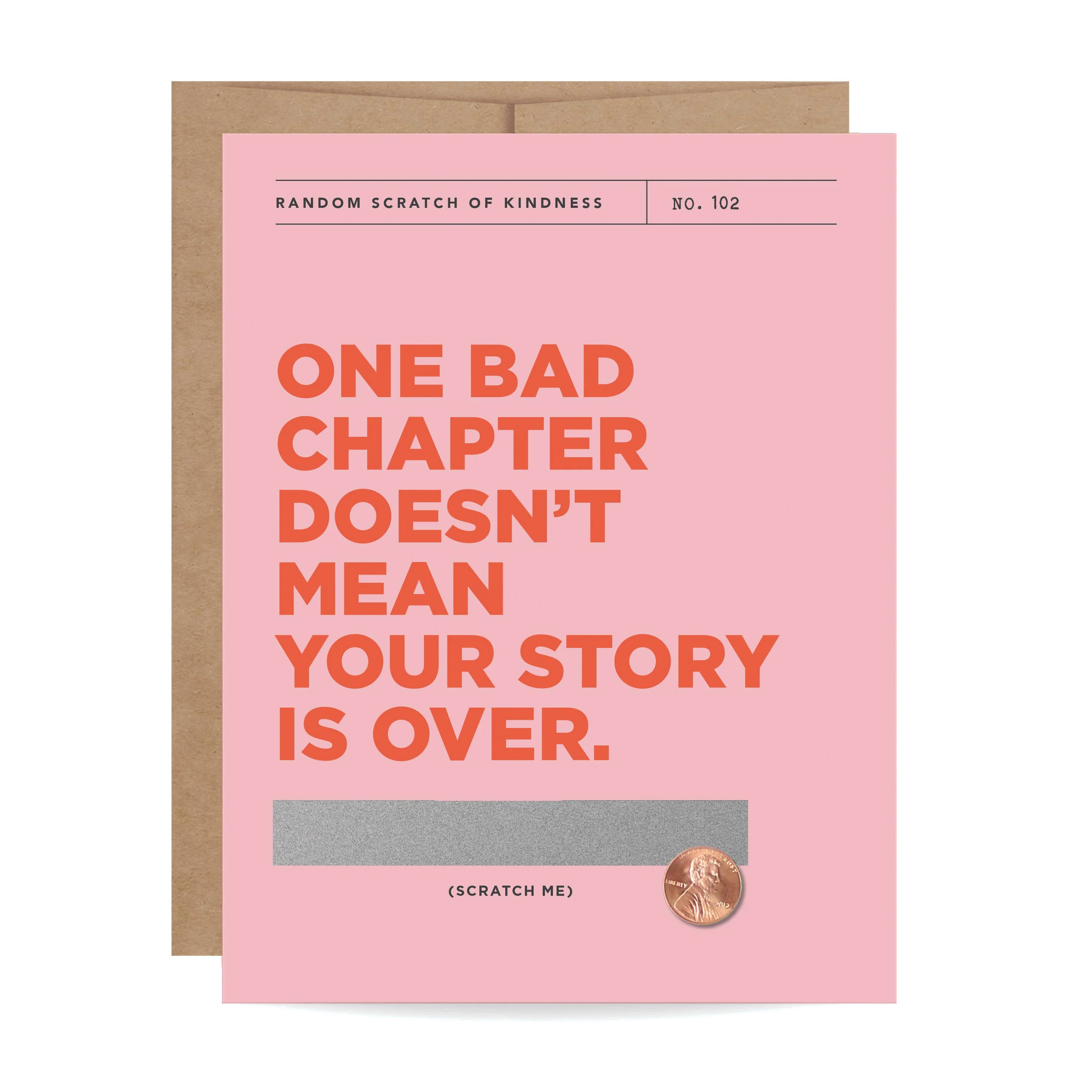Scratch-off Card - One Bad Chapter - Encouragement - Image 2