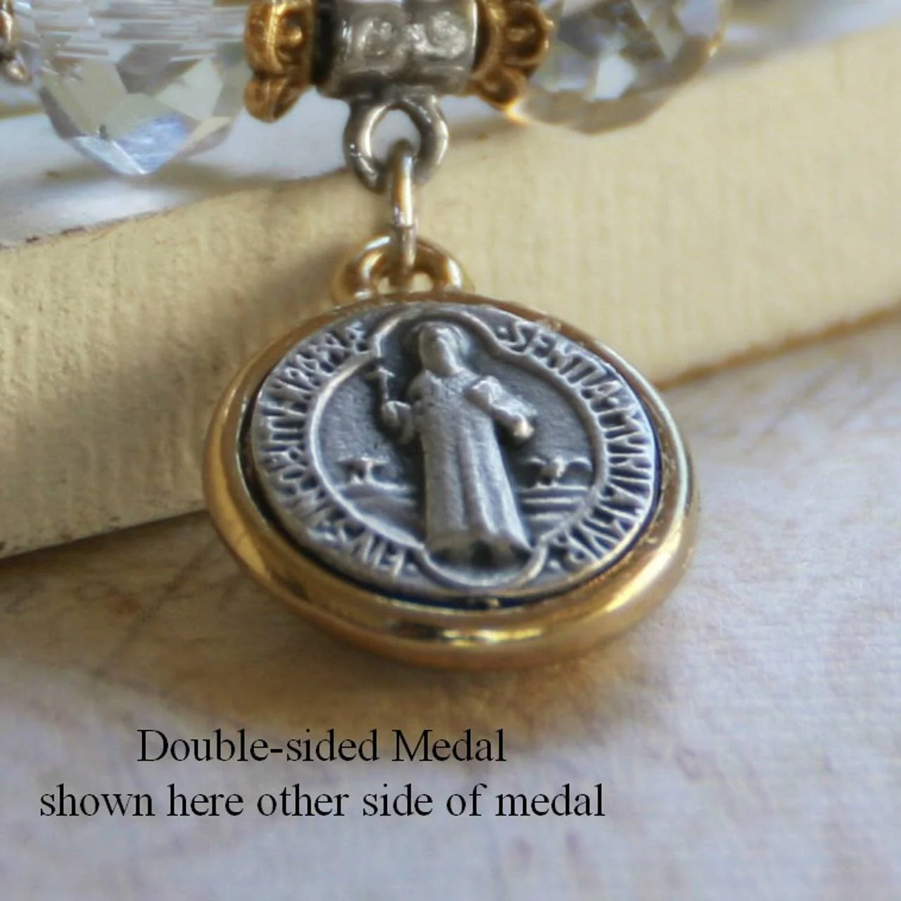 St. Benedict Classic Earrings - Image 2