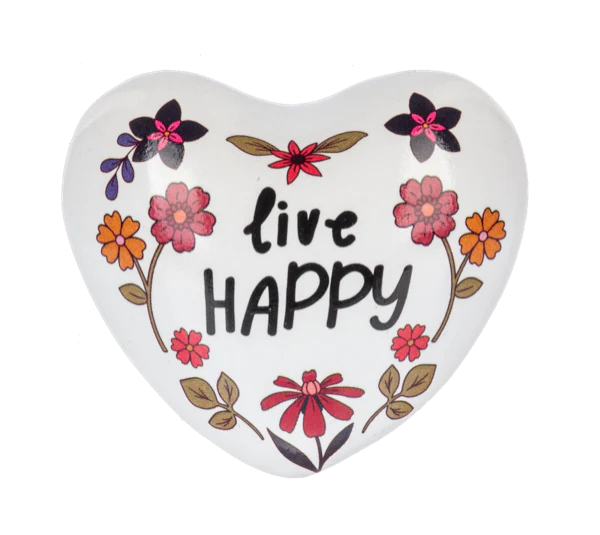 Inspirational Text with Flowers Chime Heart - Image 3