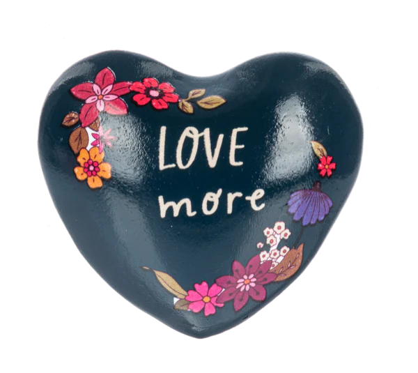 Inspirational Text with Flowers Chime Heart - Image 5