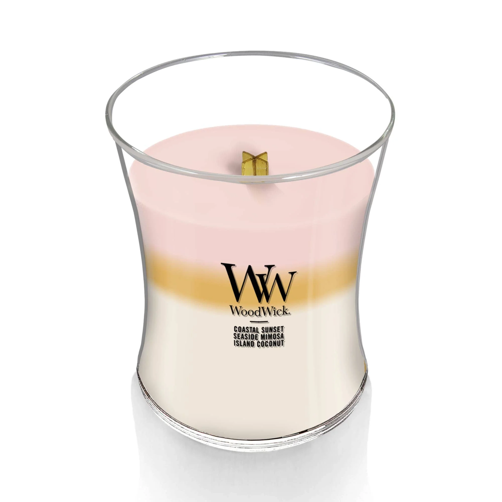 Island Getaway Trilogy Medium Hourglass Candle, 9.7 oz - Image 2