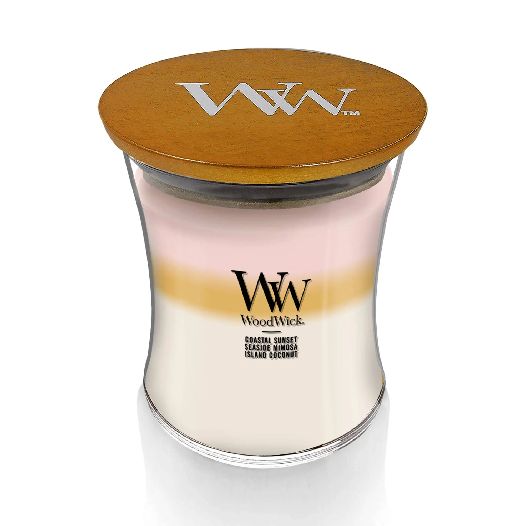Island Getaway Trilogy Medium Hourglass Candle, 9.7 oz - Image 3