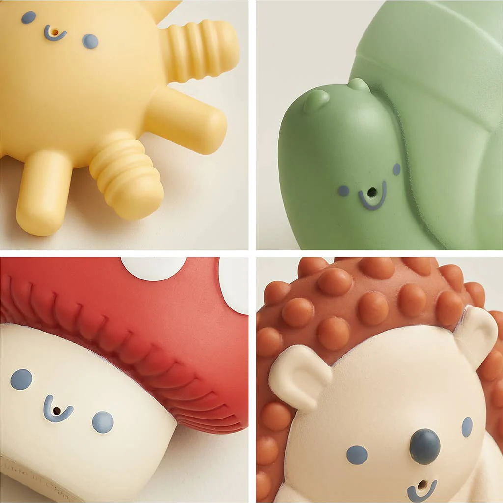 Itzy Squirt™ 4-pack of Soft Bath Toys - Image 4
