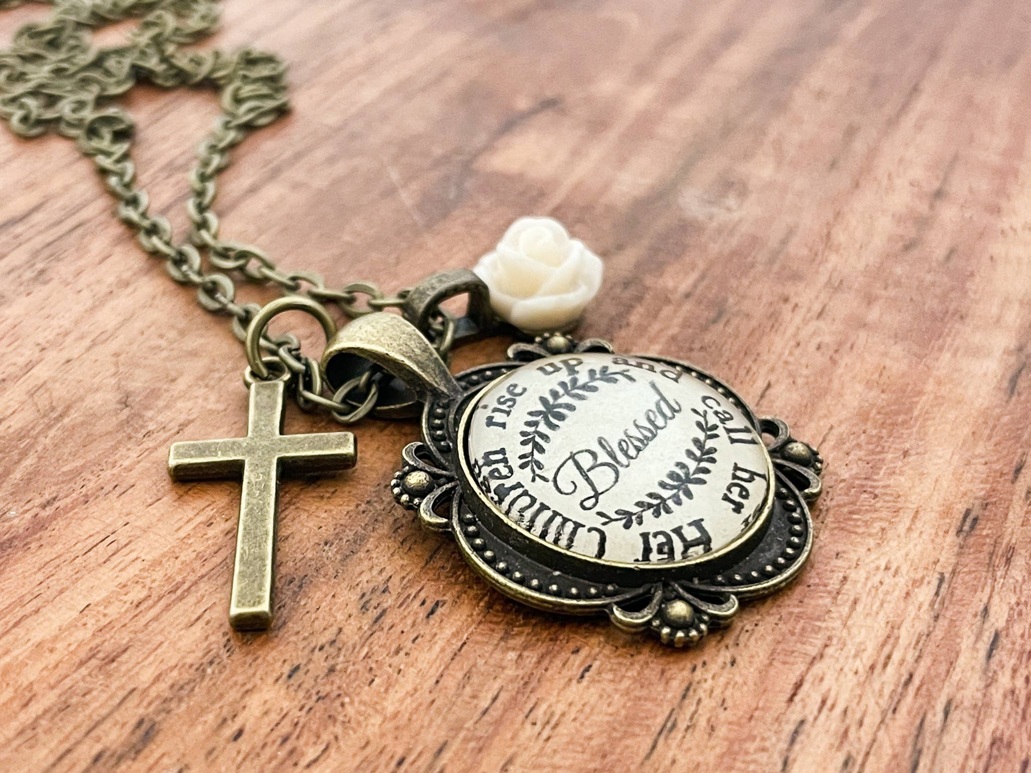 Her children rise up and call her blessed necklace - Image 2