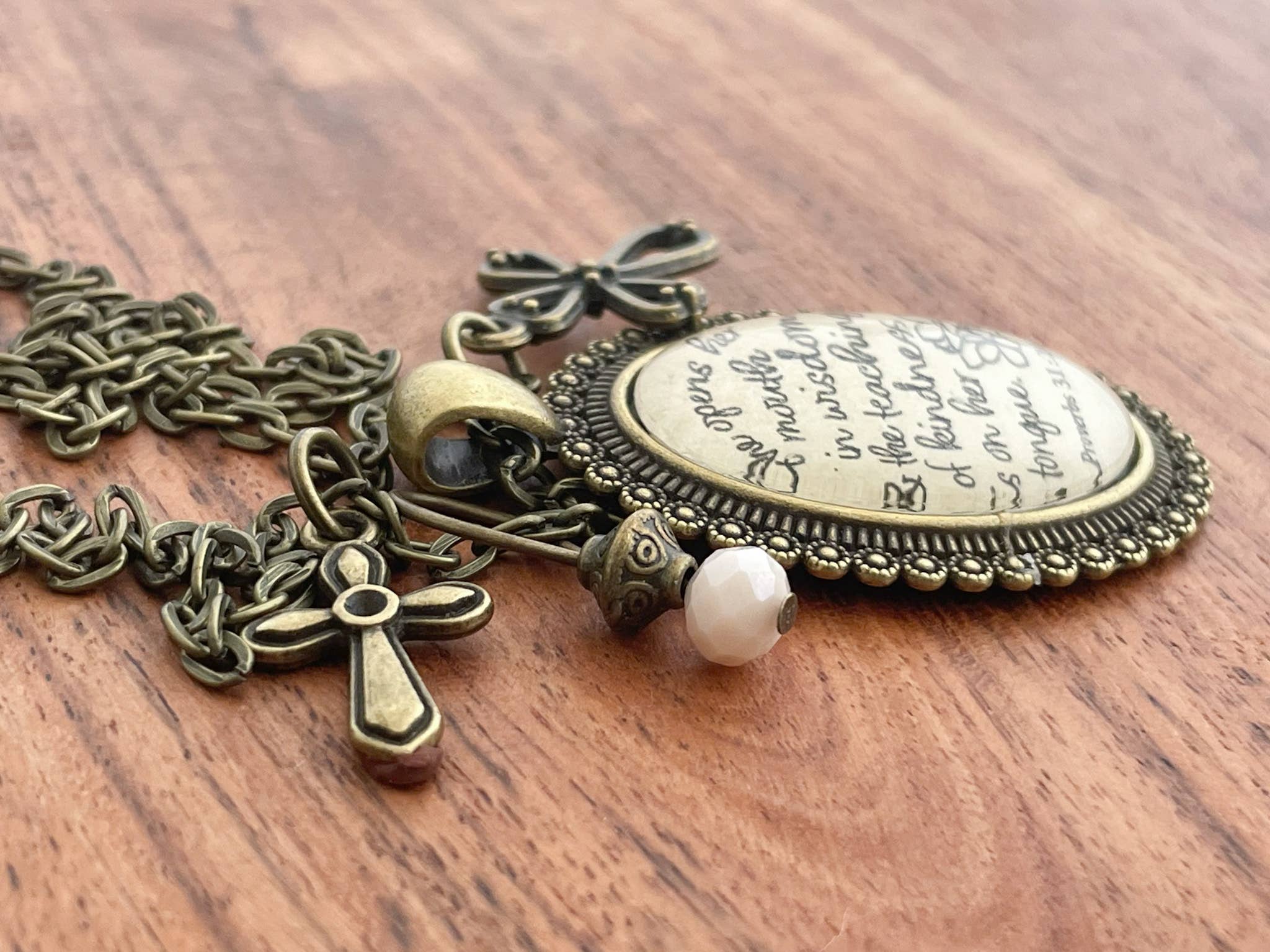 Proverbs 31:26 necklace for Christian boutique Mother's Day - Image 5