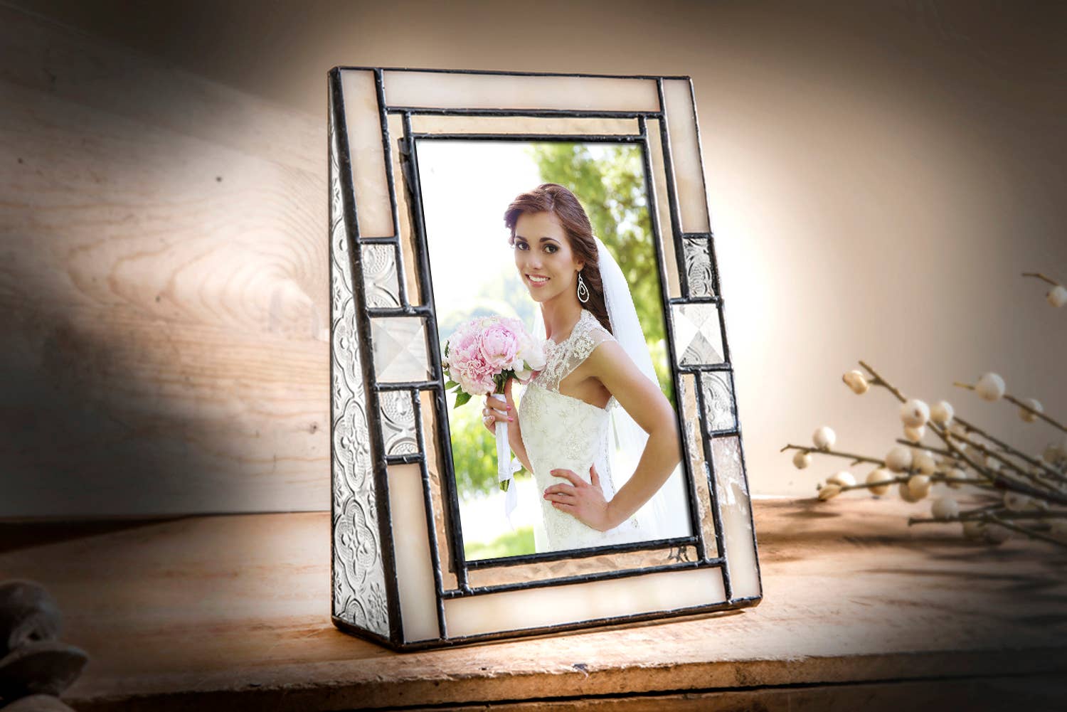 Ivory Opalescent Picture Frame - Image 5