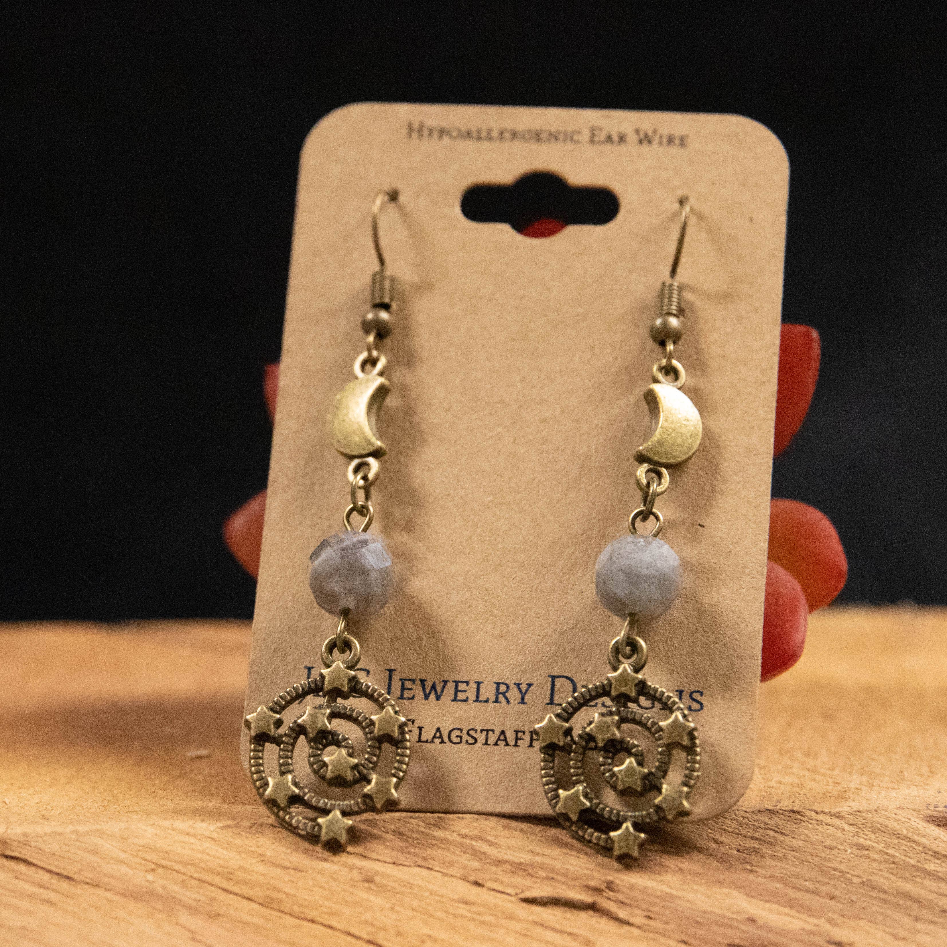 Galaxy Swirl Earrings - Image 2