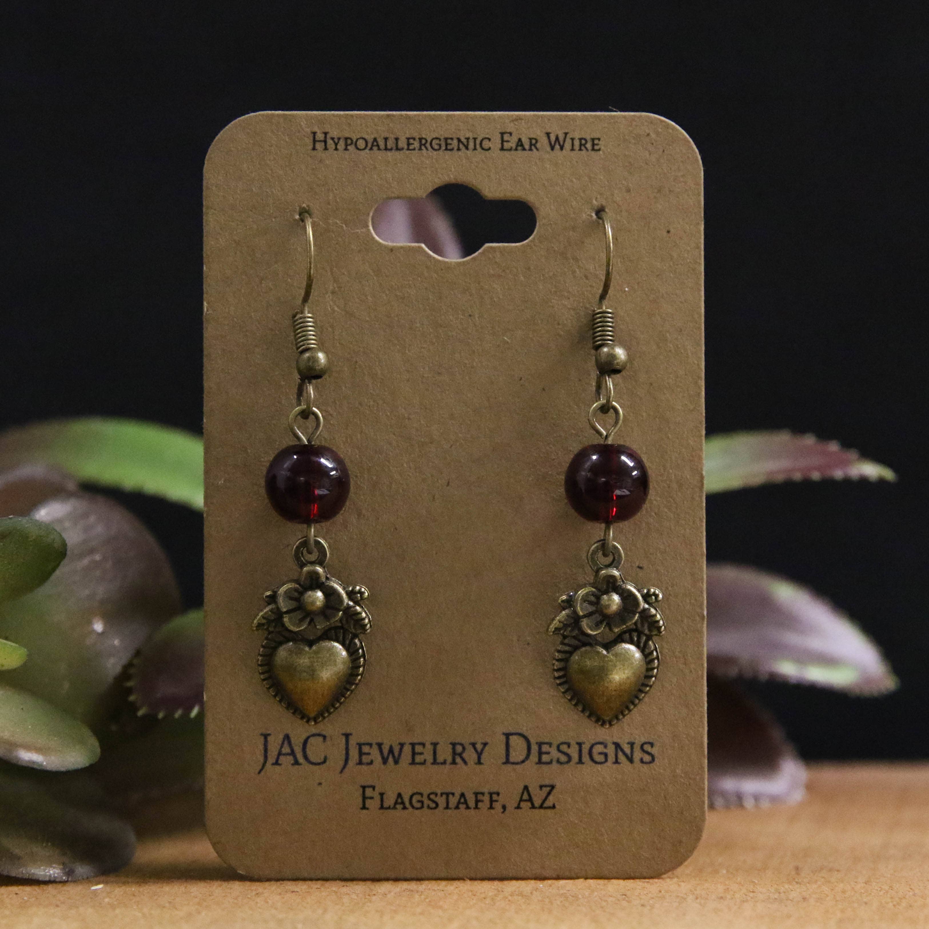 Sacred Heart Earrings - Image 3