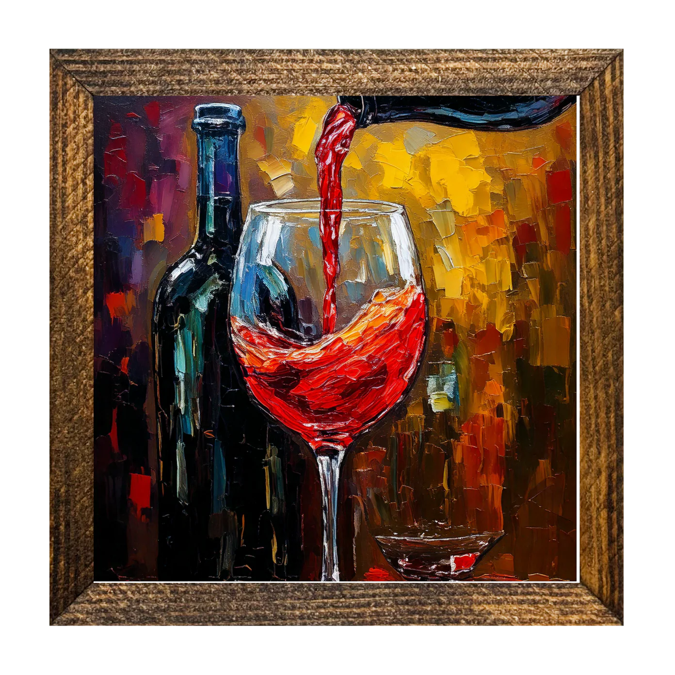POURING A GLASS OF RED