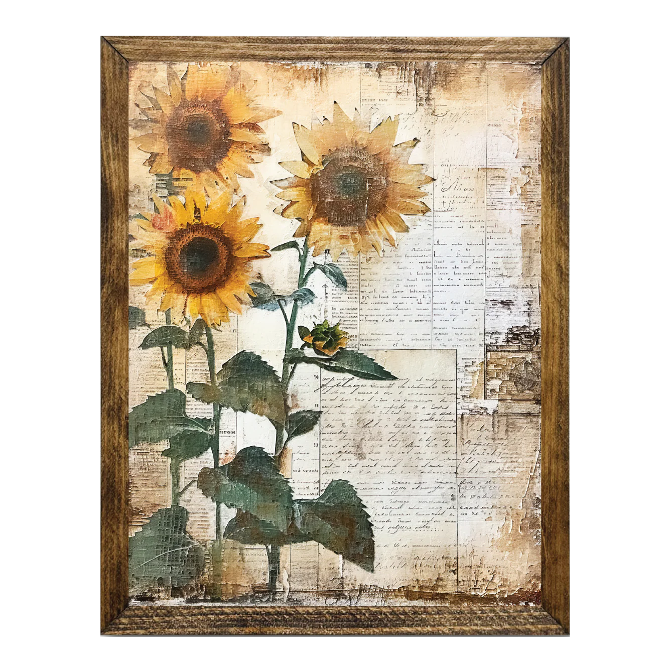 ARTISTIC SERIES TIMBERLAND- SUNFLOWER JUNK JOURNAL 2