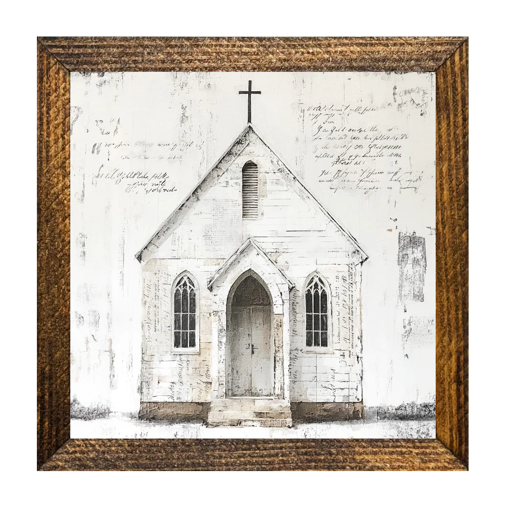 "BLESS YOUR HEART SERIES" WHITE CHURCH 2