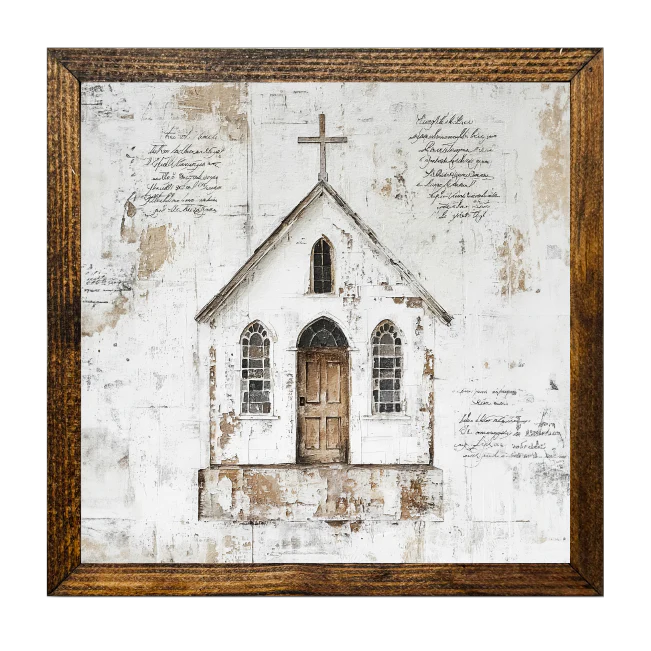 "BLESS YOUR HEART SERIES" WHITE CHURCH 3