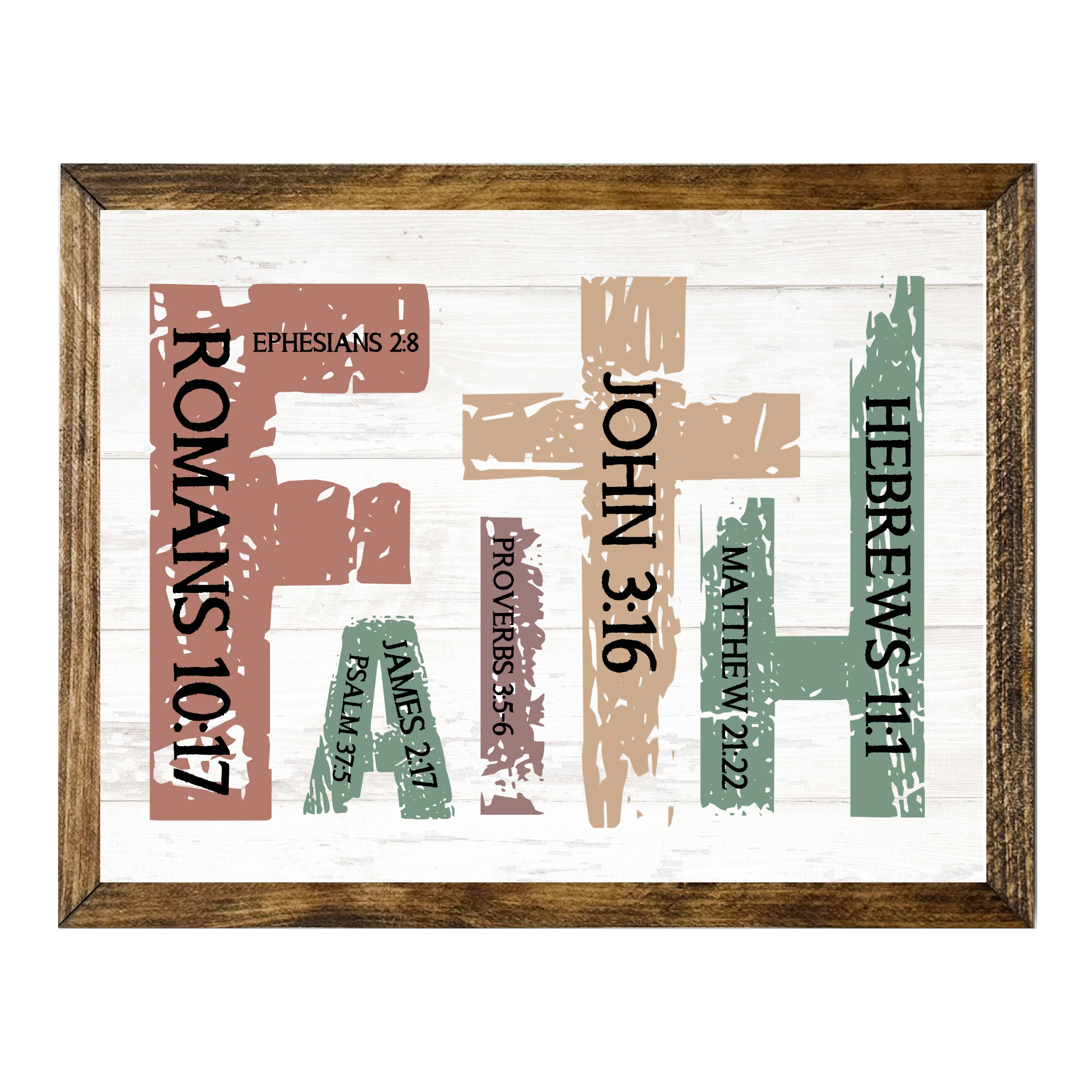 RUGGED FAITH BIBLE SCRIPTURES