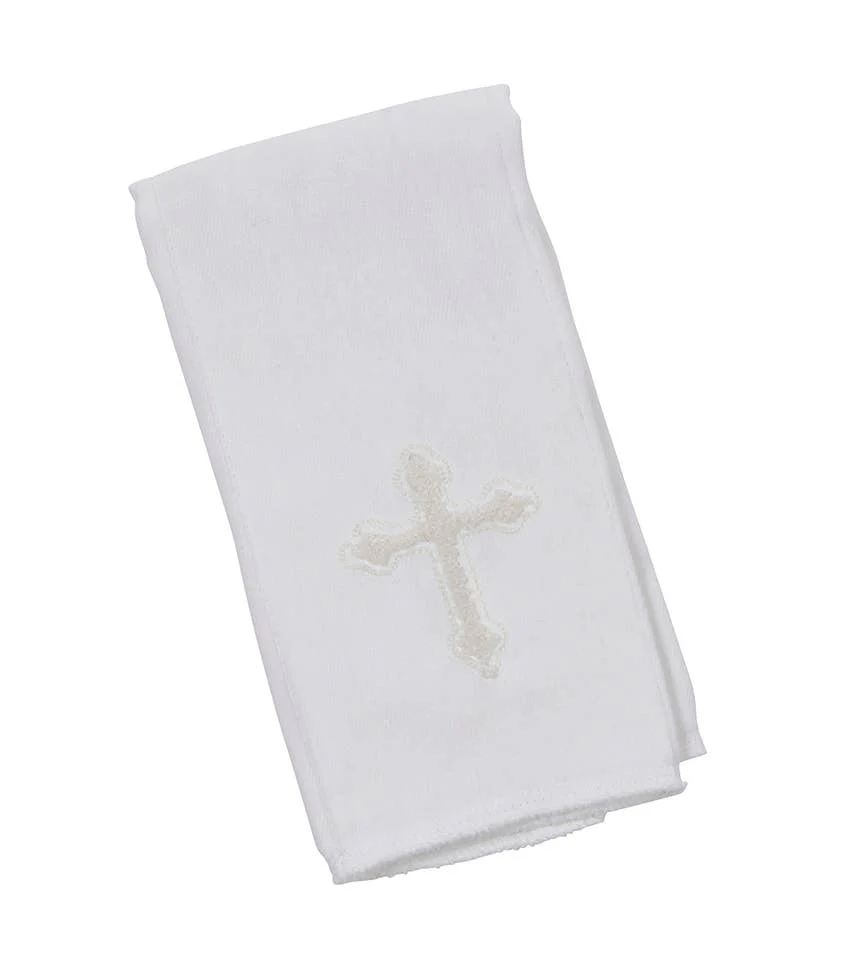 Jesus Loves Me Burp Cloth & Bible Gift Set - Image 2