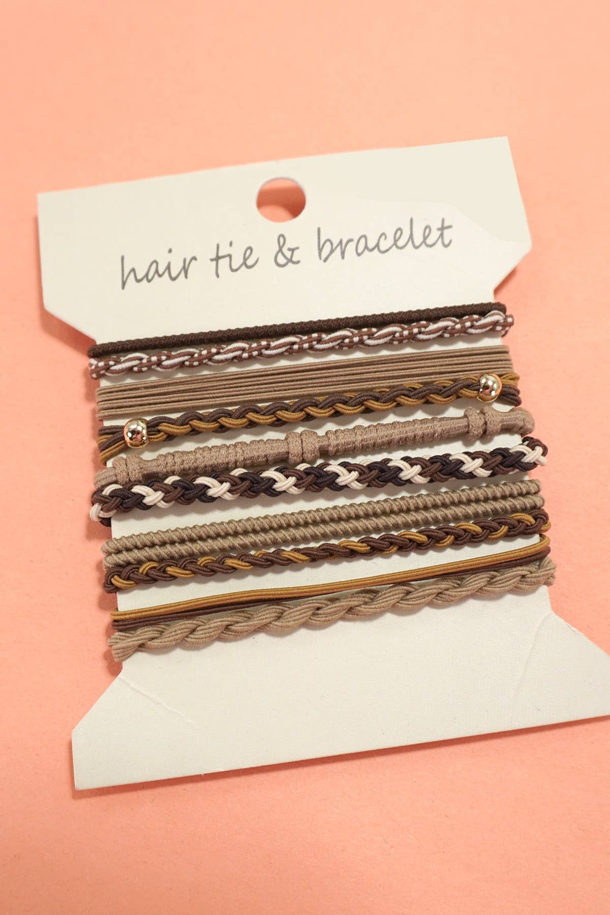 BOHO DUAL FUNCTION KNOT BRACELET HAIR TIES - Image 2
