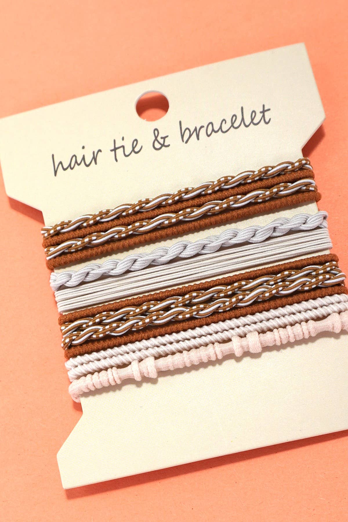 BOHO DUAL FUNCTION KNOT BRACELET HAIR TIES - Image 3