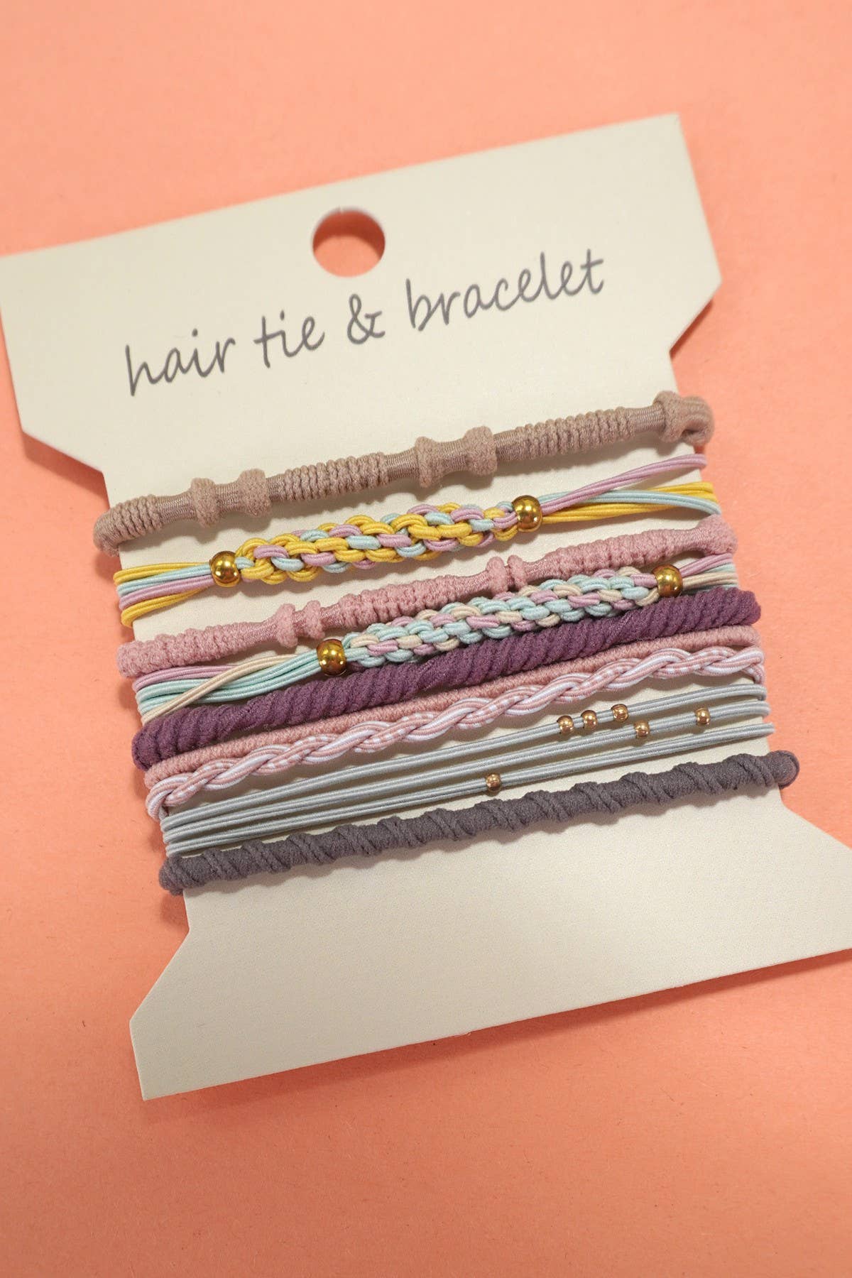 BOHO DUAL FUNCTION KNOT BRACELET HAIR TIES - Image 4