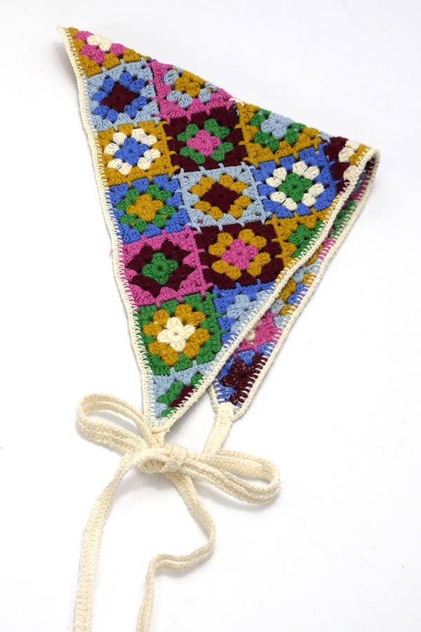 FLOWER HAIR SCARF HAIR BAND - Image 12