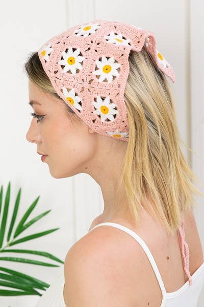 FLOWER HAIR SCARF HAIR BAND - Image 15