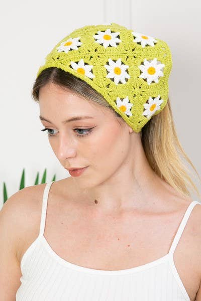 FLOWER HAIR SCARF HAIR BAND - Image 16