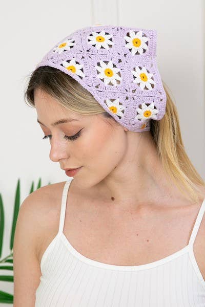 FLOWER HAIR SCARF HAIR BAND - Image 17