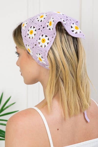 FLOWER HAIR SCARF HAIR BAND - Image 18