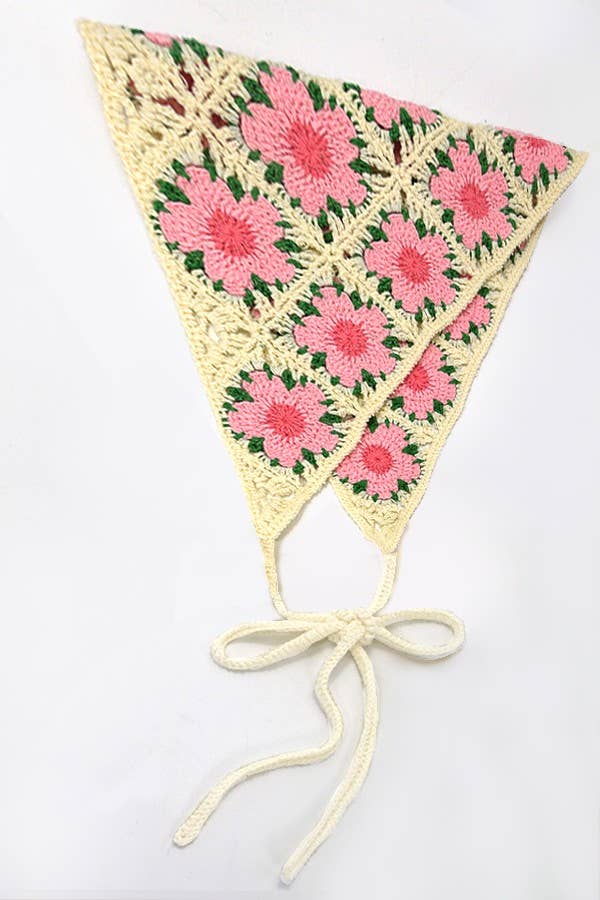 FLOWER HAIR SCARF HAIR BAND - Image 19