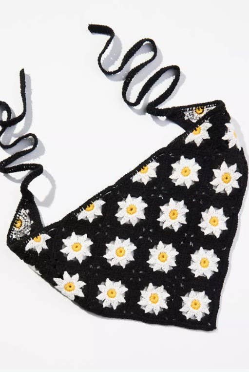 FLOWER HAIR SCARF HAIR BAND - Image 7