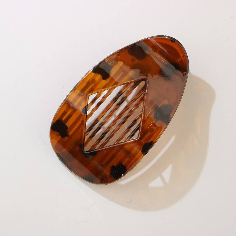 Jumbo Lay Flat Oval Hair Claw Clips Secure Styling | 40H991 - Image 5