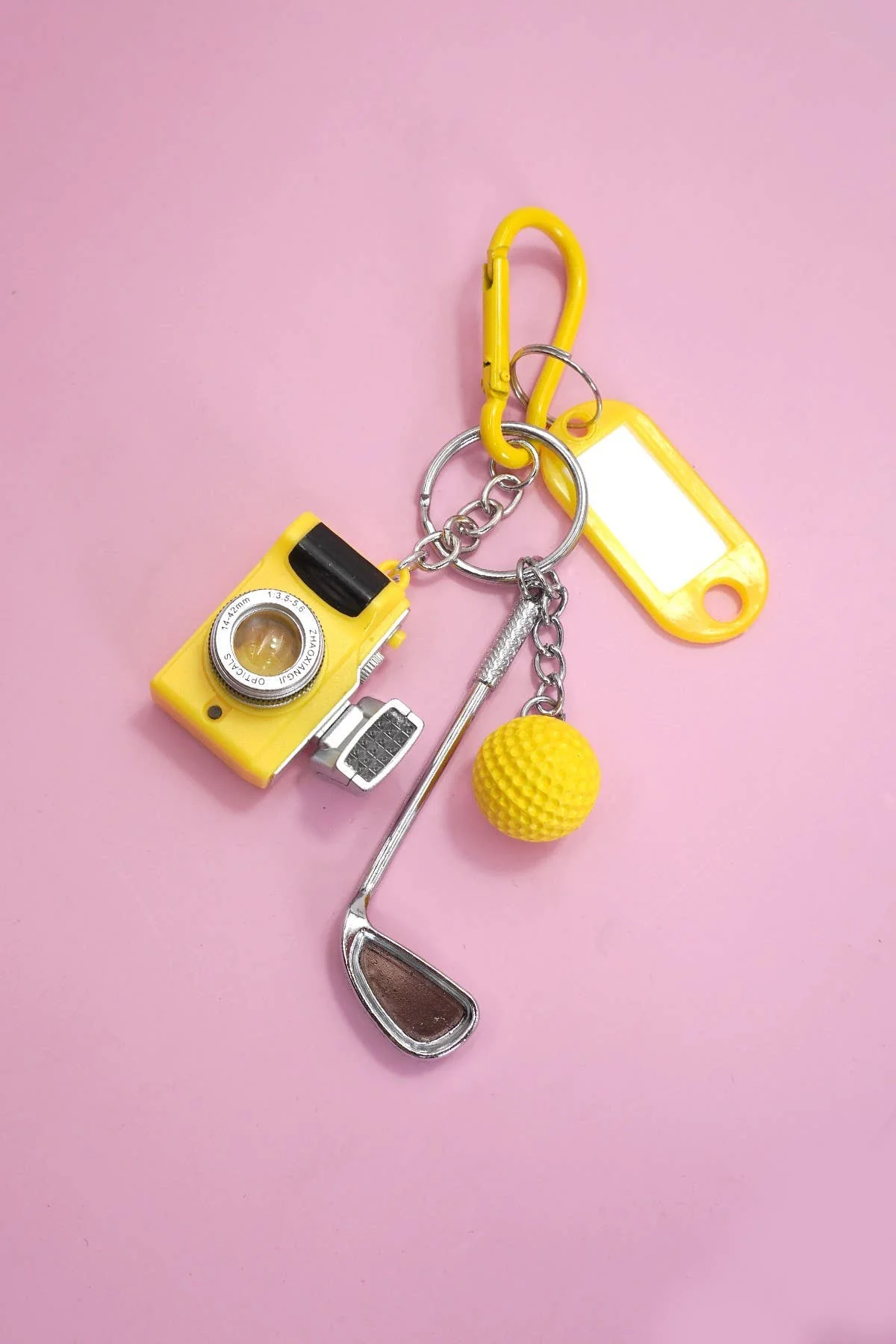 ROPE CORD CAMERA GOLF BAG CHARM KEYCHAIN - Image 3