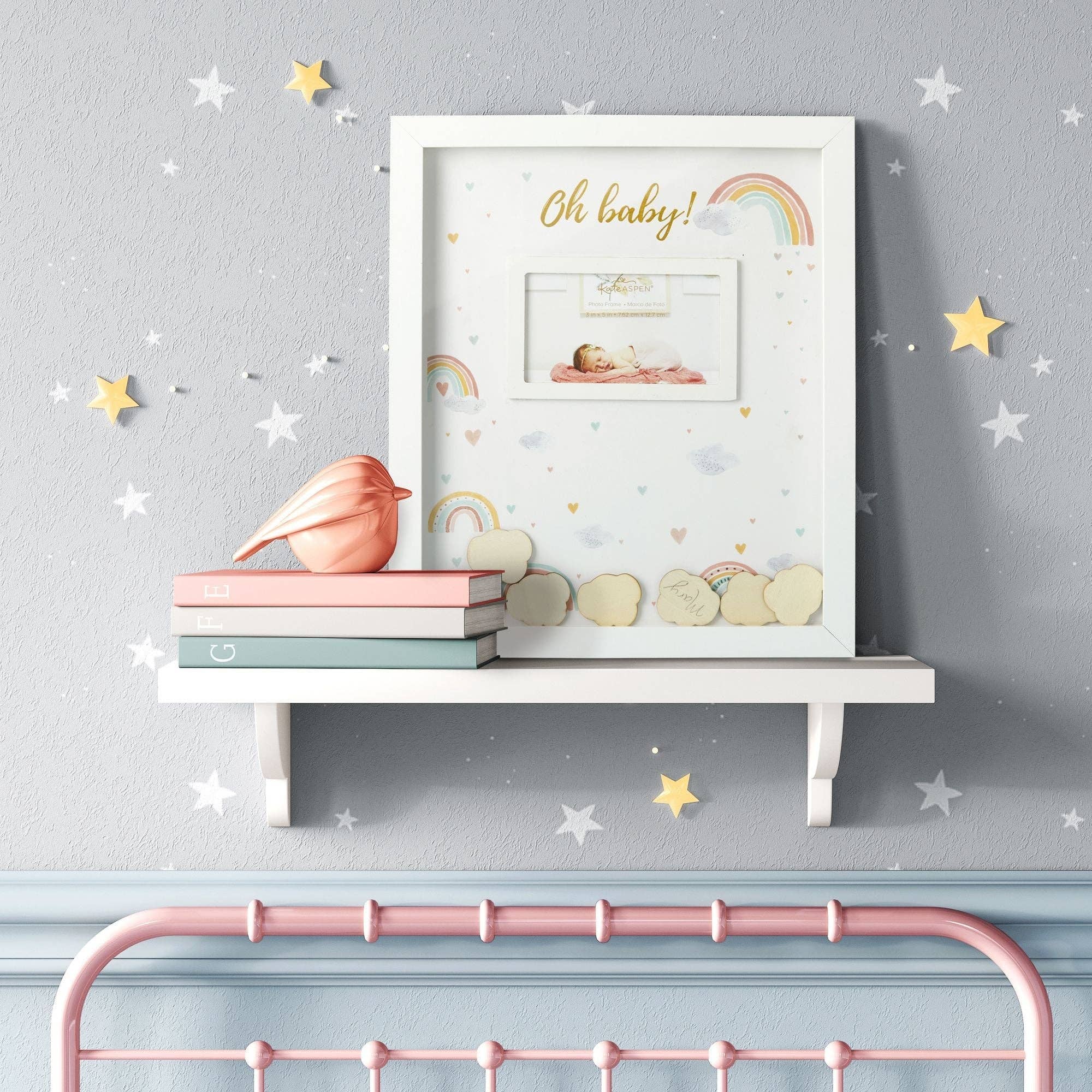 Baby Shower Guest Book Alternative - Boho Rainbow - Image 2