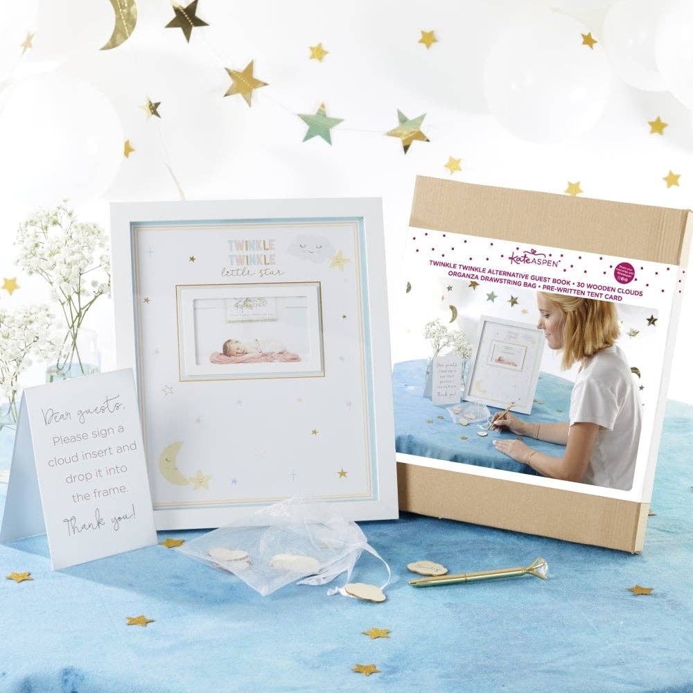 Baby Shower Guest Book Alternative - Twinkle Twinkle - Image 2