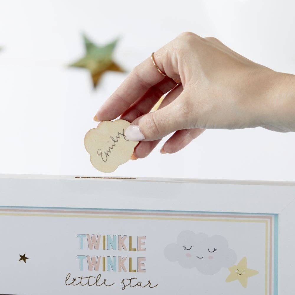 Baby Shower Guest Book Alternative - Twinkle Twinkle - Image 3