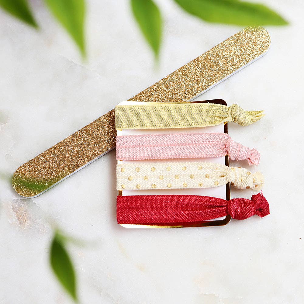 Burgundy Blush Floral Wedding Survival Kit - Image 8