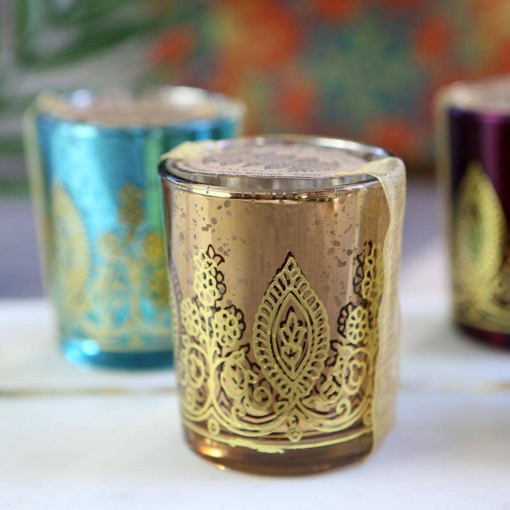 Kate Aspen - Indian Jewel Henna Votives - Assorted - Image 4
