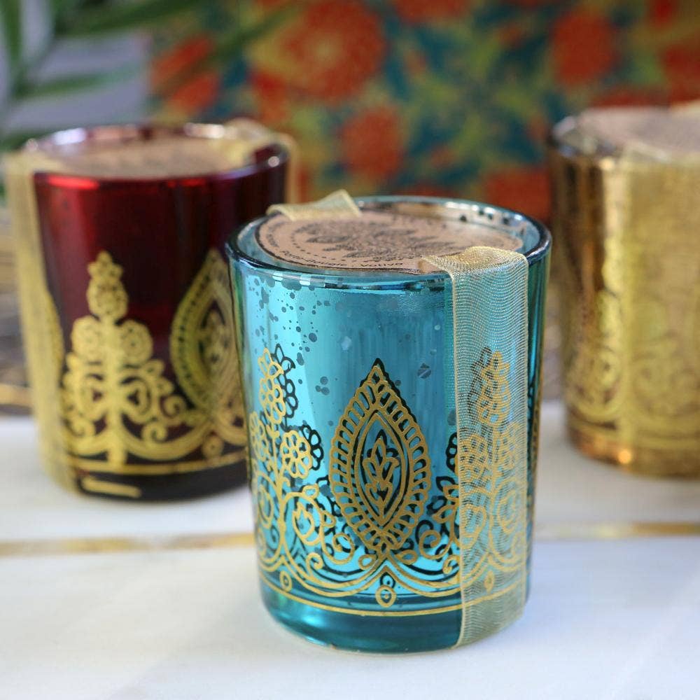 Kate Aspen - Indian Jewel Henna Votives - Assorted - Image 7